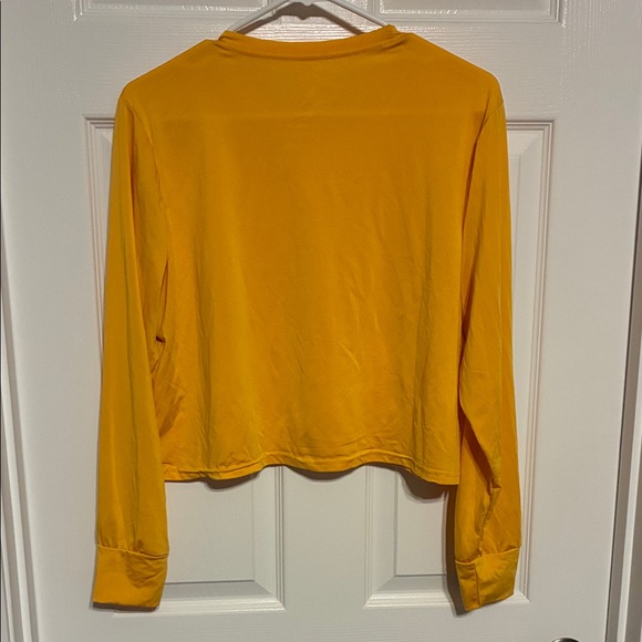 Essentials Mustard Long Sleeve Women's Top - Picture 3 of 3
